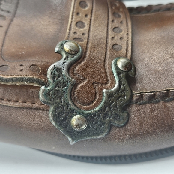 Mens Jolly Rogers by Sebago leather loafers size 10B main image 14